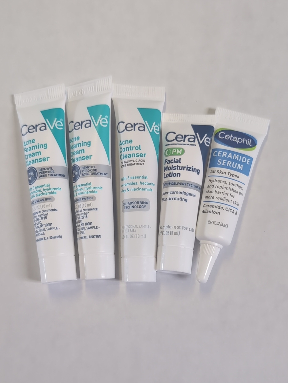 CeraVe & Cetaphil Skincare Sample Set
